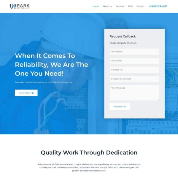 Free Wordpress Theme Elementor Supported