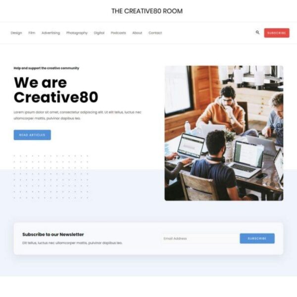 Free Wordpress Theme Elementor Supported