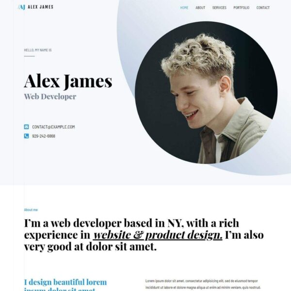 Free Wordpress Theme Elementor Supported