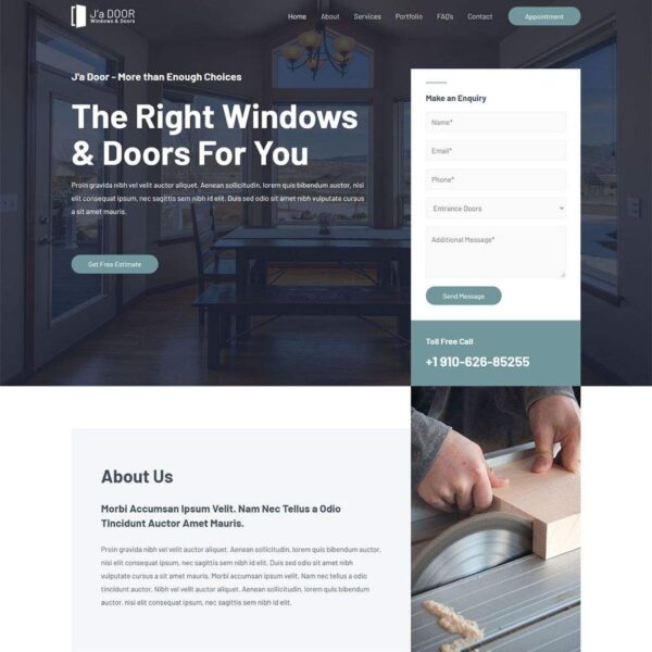 Free Wordpress Theme Elementor Supported