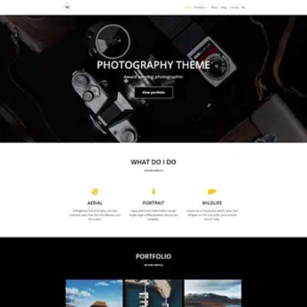 Free Wordpress Theme Elementor Supported