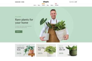 Plants E-commerce Website WordPress Theme at 2023