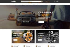 Auto Parts Fast & Secure Ecommerce Website WordPress Theme at 2023